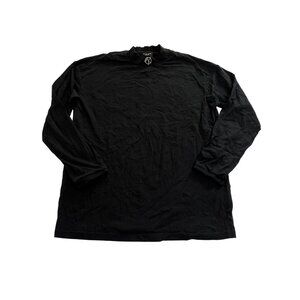 AKINGS ALAN KING Long Sleeve Shirt in Black